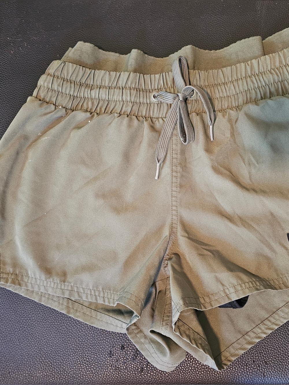Grunt Style Olive Green Athletic Shorts